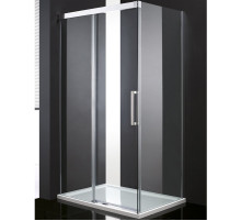 Душевой уголок Cezares Premier-Soft AH-1 140x80 IV профиль Хром стекло прозрачное