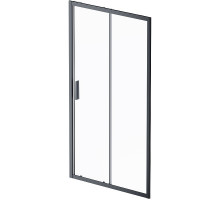 Душевая дверь AM.PM Gem Solo 110 W90G-110-1-195BT профиль Черный матовый стекло прозрачное