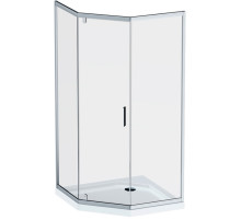 Душевой уголок AM.PM Gem 90x90 W90G-405-090MT профиль Хром матовый стекло прозрачное