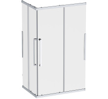 Душевой уголок AM.PM Func 120x80 W84G-403-12080-MТ профиль Хром матовый стекло прозрачное