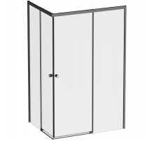 Душевой уголок AM.PM X-Joy 120х90 W94G-403-12090-BТ профиль Черный матовый стекло прозрачное