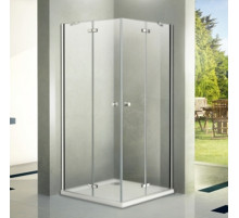 Душевой уголок WeltWasser WW200 Q22 100x100 10000002933 профиль Хром стекло прозрачное