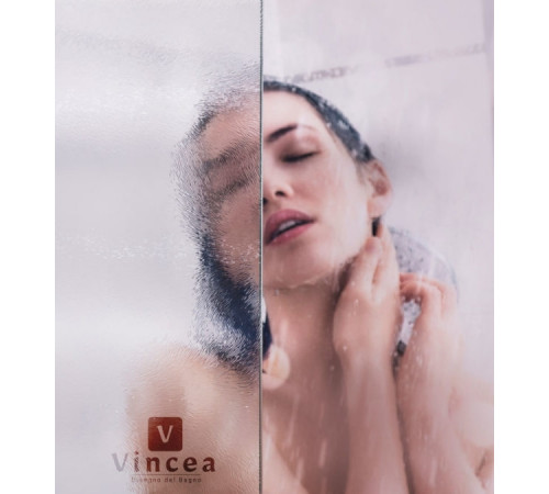 Душевая дверь Vincea Garda 130 VDS-1G130CH профиль Хром стекло шиншилла