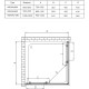 Душевой уголок Vincea Alpha 90x90 VSS-3AL900CLB профиль Черный стекло прозрачное