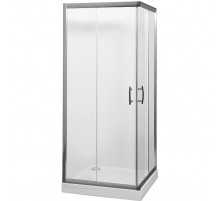 Душевой уголок Aquanet Alfa Cube NAA1142 100x100 00185041 профиль Хром стекло прозрачное