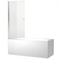 Шторка на ванны Aquanet Alfa NF6211 75 00196050 профиль Хром стекло прозрачное