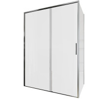 Душевой уголок Aquanet Pleasure Evo AE65-140x80-CT 140x80 324123 профиль Хром стекло прозрачное