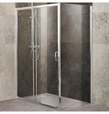 Душевой уголок BelBagno Unique 135х100 UNIQUE-AH-1-120/135-100-C-Cr профиль Хром стекло прозрачное