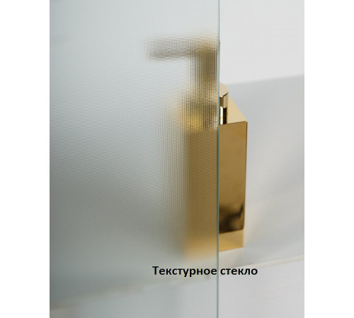 Душевой уголок BelBagno Unique 115х90 UNIQUE-AH-2-100/115-75/90-P-Cr профиль Хром стекло рифленое