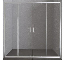 Душевая дверь BelBagno Unique 180 UNIQUE-BF-2-150/180-C-Cr профиль Хром стекло прозрачное