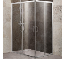 Душевой уголок BelBagno Unique 115х90 UNIQUE-AH-2-100/115-75/90-C-Cr профиль Хром стекло прозрачное