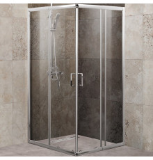 Душевой уголок BelBagno Unique 100х100 UNIQUE-A-2-85/100-C-Cr профиль Хром стекло прозрачное