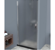 Душевая дверь BelBagno Uno 90 UNO-B-1-90-P-Cr профиль Хром стекло рифленое