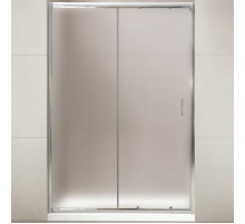 Душевая дверь BelBagno Uno 125 UNO-BF-1-125-P-Cr профиль Хром стекло рифленое
