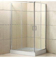 Душевой уголок BelBagno UNO-195-AH-2-100/80-C-Cr 100x80 профиль Хром стекло прозрачное