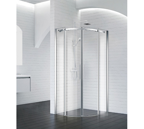 Душевой уголок BelBagno Acqua 90x90 ACQUA-R-2-90-C-Cr профиль Хром стекло прозрачное