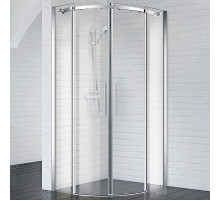 Душевой уголок BelBagno Acqua 90x90 ACQUA-R-2-90-C-Cr профиль Хром стекло прозрачное