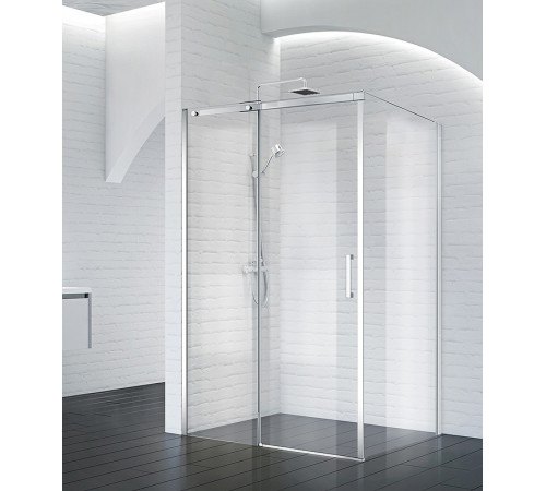 Душевой уголок BelBagno Acqua 150х100 ACQUA-AH-1-150/100-C-Cr профиль Хром стекло прозрачное