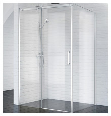 Душевой уголок BelBagno Acqua 150х80 ACQUA-AH-1-150/80-C-Cr профиль Хром стекло прозрачное