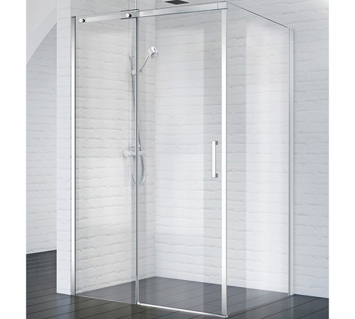 Душевой уголок BelBagno Acqua 140х100 ACQUA-AH-1-140/100-C-Cr профиль Хром стекло прозрачное