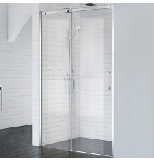 Душевая дверь BelBagno Acqua 140 ACQUA-BF-1-140-C-Cr профиль Хром стекло прозрачное