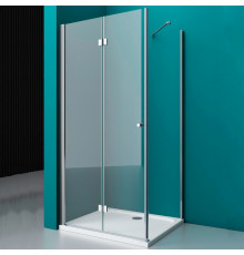 Душевой уголок BelBagno Albano 70х100 ALBANO-ASH-1-70/100-C-Cr профиль Хром стекло прозрачное