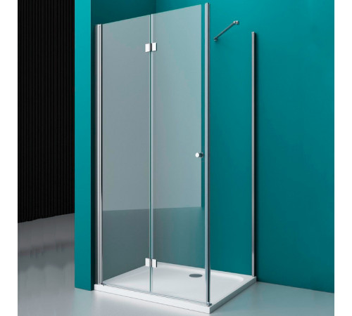 Душевой уголок BelBagno Albano 70х100 ALBANO-ASH-1-70/100-C-Cr профиль Хром стекло прозрачное