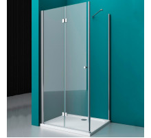 Душевой уголок BelBagno Albano 90х80 ALBANO-ASH-1-90/80-C-Cr профиль Хром стекло прозрачное