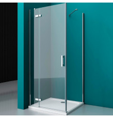 Душевой уголок BelBagno Kraft 120х90 KRAFT-AH-12-120/90-C-Cr-L профиль Хром стекло прозрачное