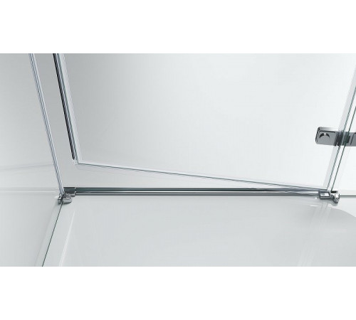 Душевой уголок BelBagno Kraft 120х100 KRAFT-AH-12-120/100-C-Cr-L профиль Хром стекло прозрачное