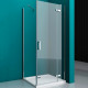 Душевой уголок BelBagno Kraft 120х80 KRAFT-AH-12-120/80-C-Cr-R профиль Хром стекло прозрачное