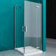 Душевой уголок BelBagno Kraft 120х80 KRAFT-AH-22-120/80-C-Cr-R профиль Хром стекло прозрачное