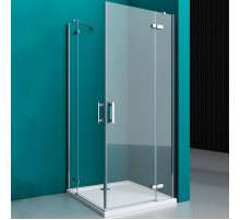 Душевой уголок BelBagno Kraft 100х80 KRAFT-AH-22-100/80-C-Cr-R профиль Хром стекло прозрачное