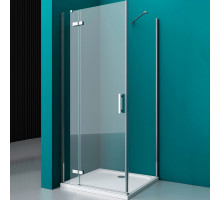 Душевой уголок BelBagno Kraft 100х90 KRAFT-AH-12-100/90-C-Cr-L профиль Хром стекло прозрачное