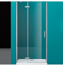 Душевая дверь BelBagno Kraft 90 KRAFT-B-12-60/30-C-Cr-L профиль Хром стекло прозрачное