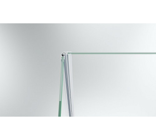 Душевой уголок BelBagno Kraft 100х90 KRAFT-AH-12-100/90-C-Cr-L профиль Хром стекло прозрачное