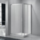 Душевой уголок BelBagno Sela 120х90 SELA-AH-2-120/90-P-Cr профиль Хром стекло рифленое