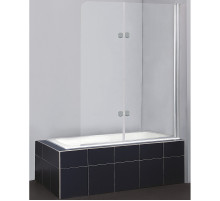 Шторка на ванну BelBagno Sela 120 SELA-V-21-120/140-C-Cr профиль Хром стекло прозрачное