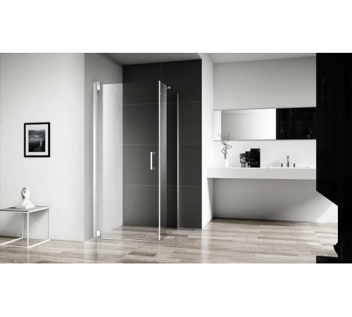 Душевой уголок BelBagno Marmi 60х100 MARMI-AH-1-60/100-C-Cr профиль Хром стекло прозрачное