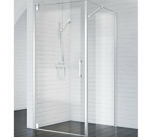 Душевой уголок BelBagno Marmi 60х100 MARMI-AH-1-60/100-C-Cr профиль Хром стекло прозрачное