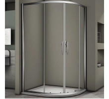 Душевой уголок Veconi Rovigo RV-08 120х90 L RV08-12090A-01-19C3 профиль Хром стекло прозрачное