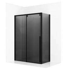 Душевой уголок Ambassador Intense 130x90 110022202IBB-90IBB профиль Черный стекло тонированное