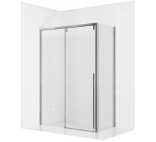 Душевой уголок Ambassador Intense 130x100 110021102IX-100IX профиль Хром стекло прозрачное