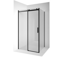 Душевой уголок Ambassador Benefit 140x80 19021203HB-80HB профиль Черный стекло прозрачное