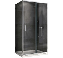 Душевой уголок Abber Schwarzer Diamant 120x50 AG301205-S505 профиль Хром стекло прозрачное