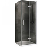 Душевой уголок Abber Zart 100x70 AG08100P-S71 профиль Хром стекло прозрачное