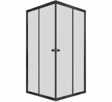 Душевой уголок Triton Вента-Блэк 90х90 Щ0000054466 профиль Черный стекло прозрачное