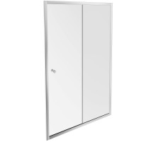 Душевая дверь Jacob Delafon Serenity 120 E14C120-GA профиль Хром стекло прозрачное