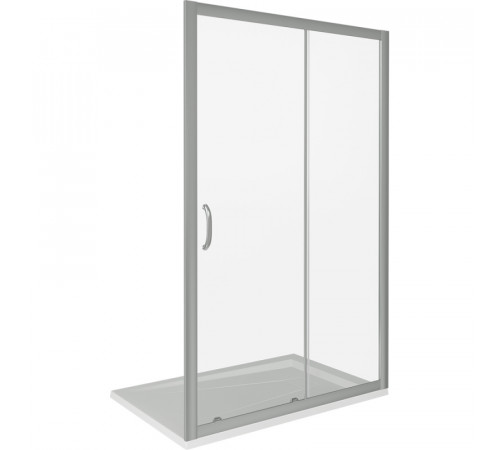 Душевая дверь в нишу Good Door Infinity WTW-130-C-CH 130 профиль Хром стекло прозрачное