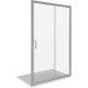 Душевая дверь в нишу Good Door Infinity WTW-130-C-CH 130 профиль Хром стекло прозрачное